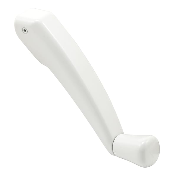 Prime-Line Window Operator Folding Crank Handle, 11/32 in. Bore, White Enamel TH 22253 - main